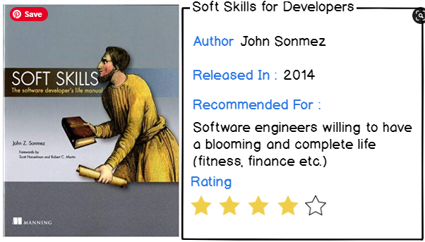 10 – Soft Skills The Software Developer’s Life Manual by John Sonmez