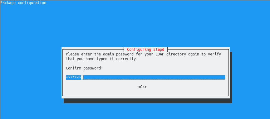 Configuring slapd on Debian 10 pass123-2