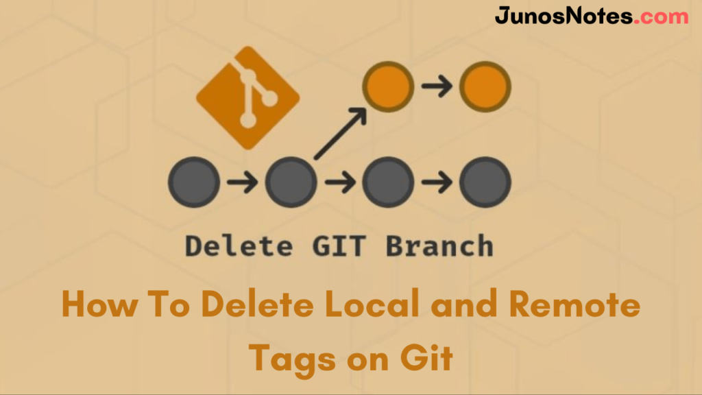 delete tag git local and remote