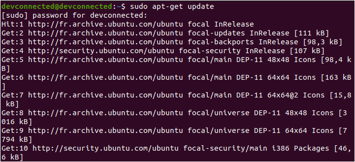 Installing OpenSSH Server on Ubuntu 20.04 apt-get-update