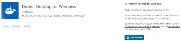 c – Install Docker Desktop for Windows get-docker