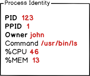 Linux Processes Basics process-identity